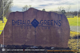 695 S. Alton Way #5B - Emerald Greens 9-Hole Par 3 Golf Courser - Windsor Gardens in Denver